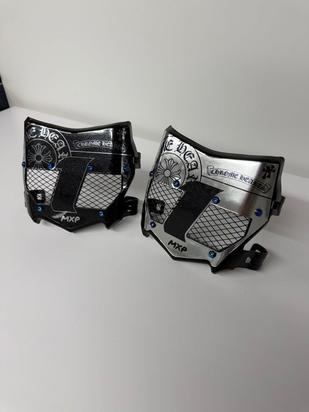 *Crome Hearts* Real Titanium Vented Plate