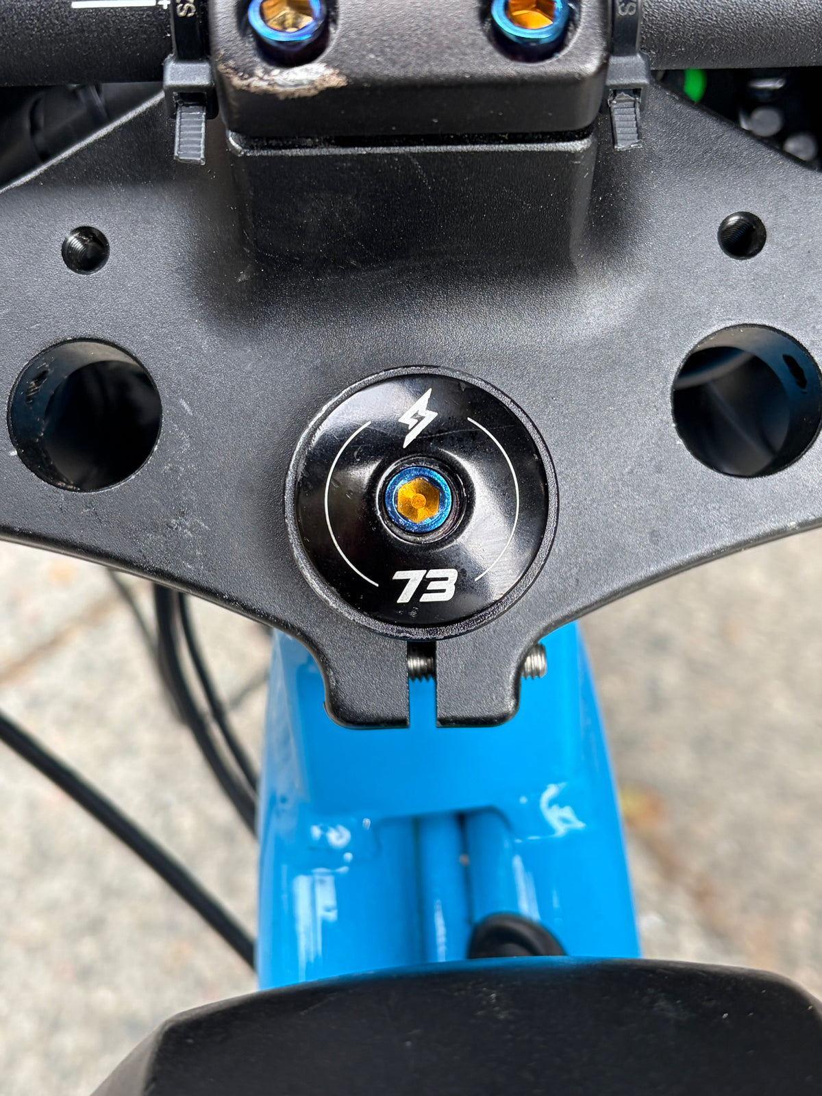 Super73 Titanium Stem Lock Bolt